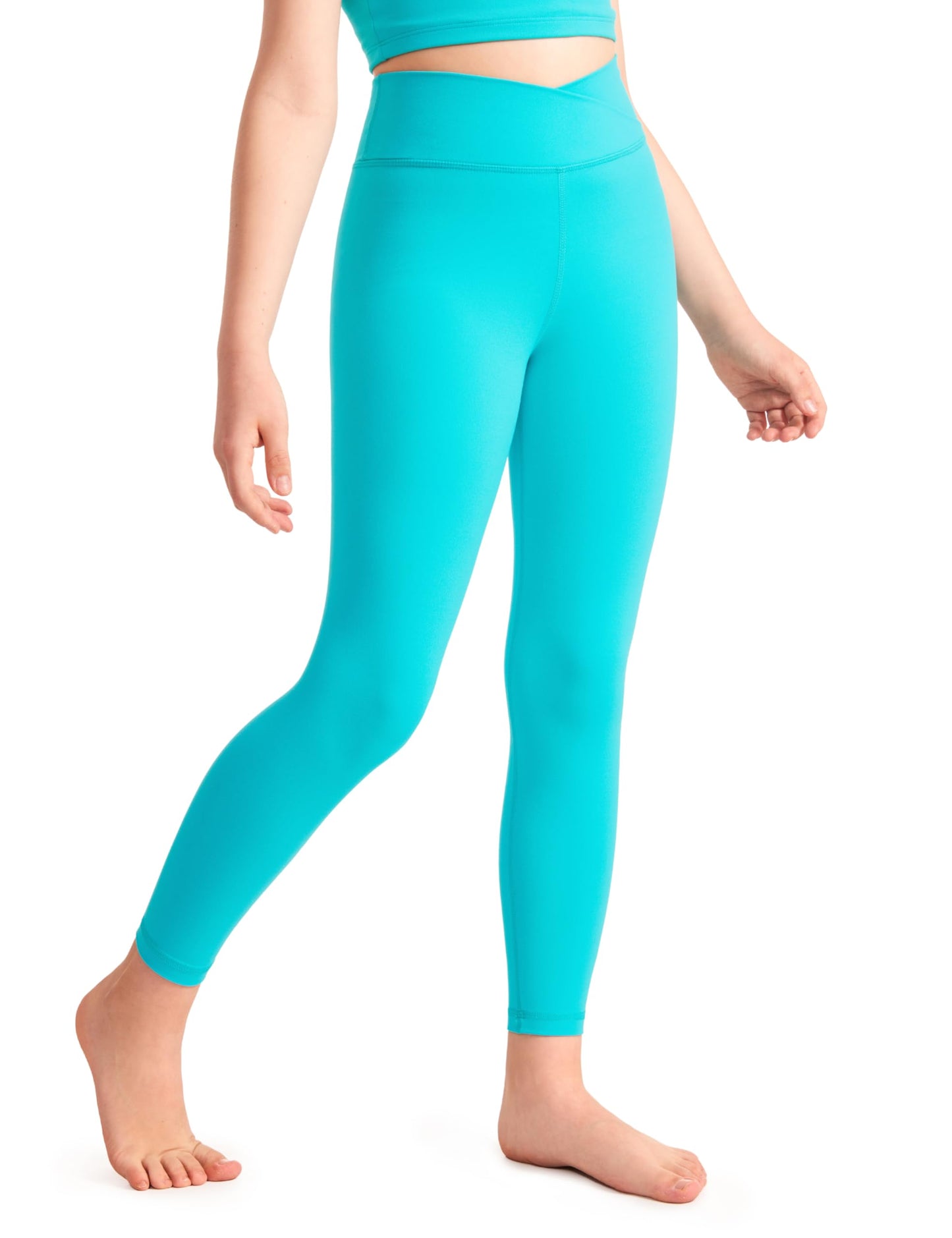 High Waist Crossover Yoga Pants