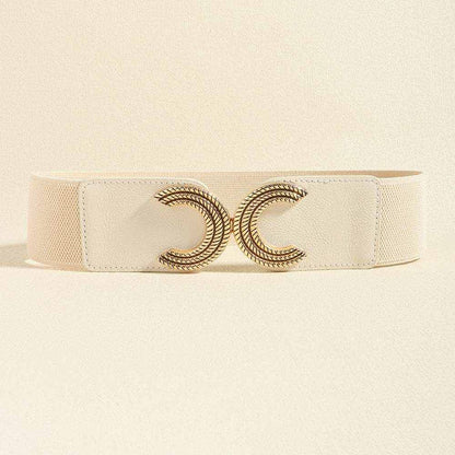 Double C Buckle Elastic Belt - Purcell's Clothing Company