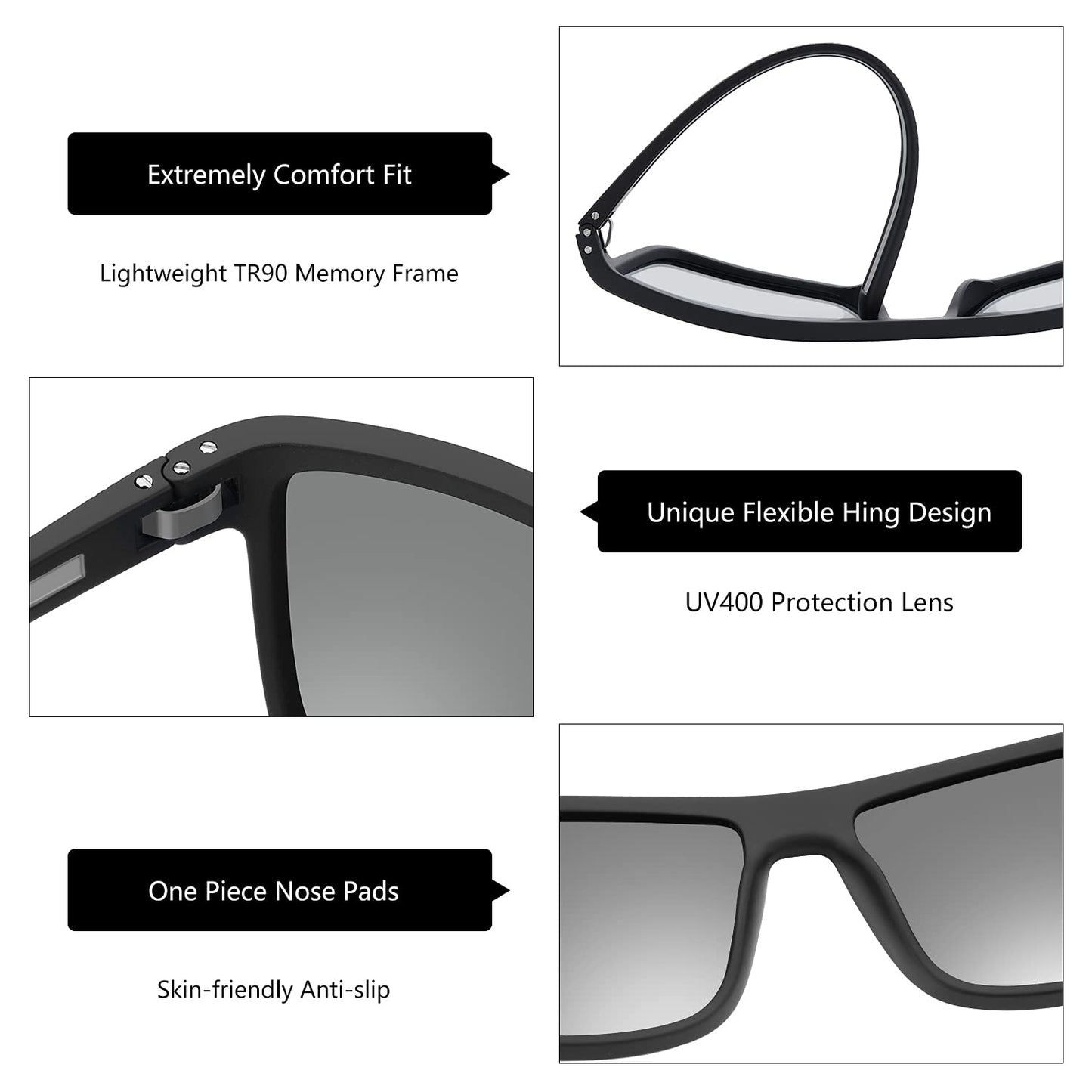 ZENOTTIC Polarized Sunglasses