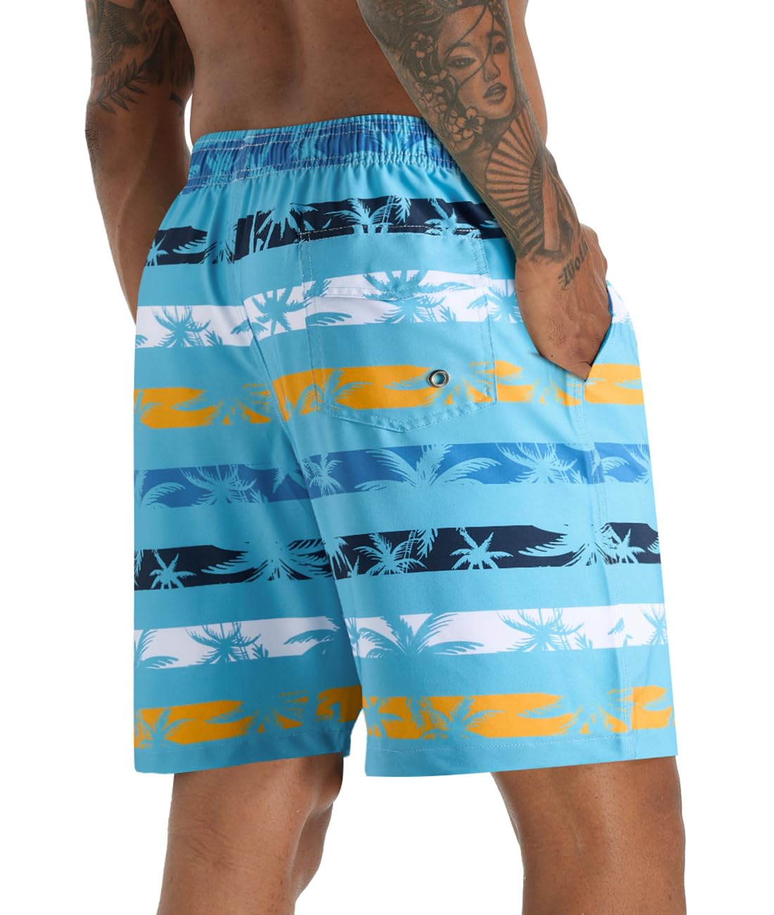 Trunks 9" Quick Dry Bathing Suit Big & Tall