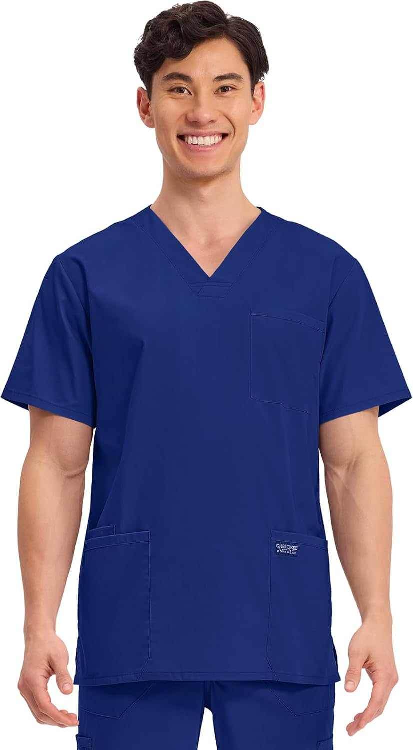 Cherokee V-Neck 4 Pocket Scrub Top - Purcell's Clothing Company