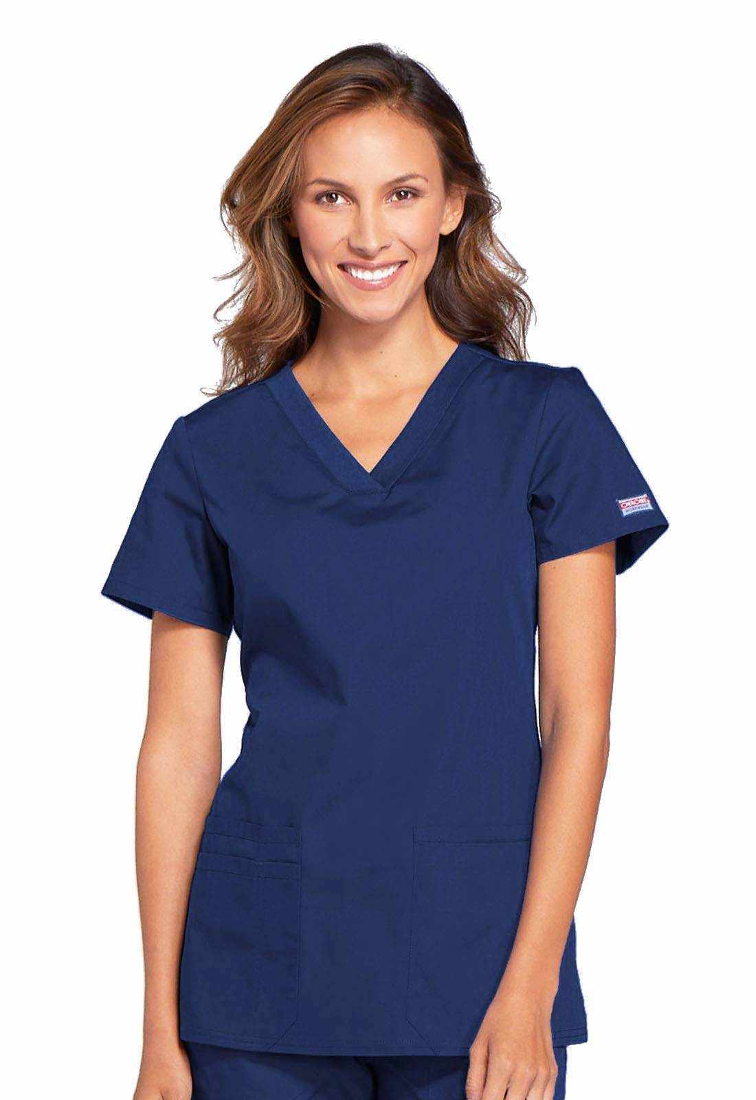 Cherokee V-Neck Scrub Top - 3 Pocket - Purcell's Clothing Company