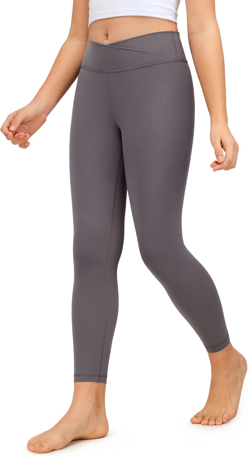 High Waist Crossover Yoga Pants