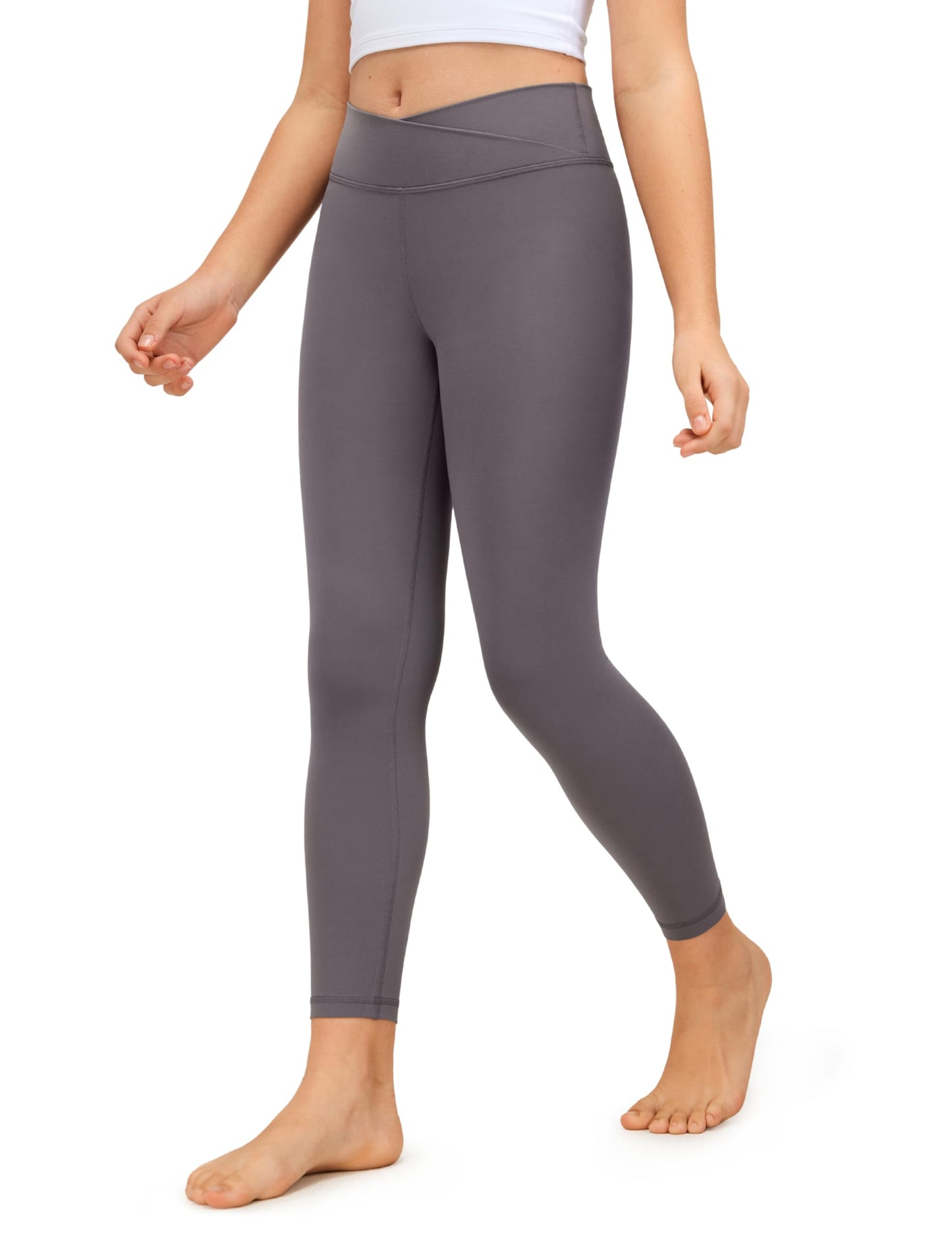 High Waist Crossover Yoga Pants