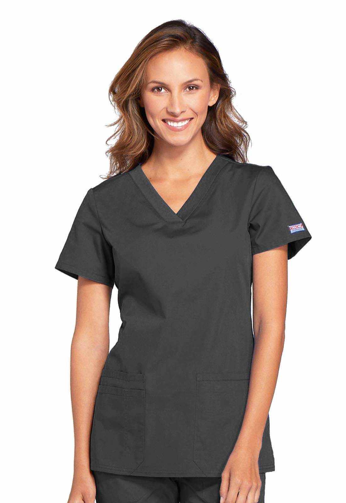Cherokee V-Neck Scrub Top - 3 Pocket - Purcell's Clothing Company