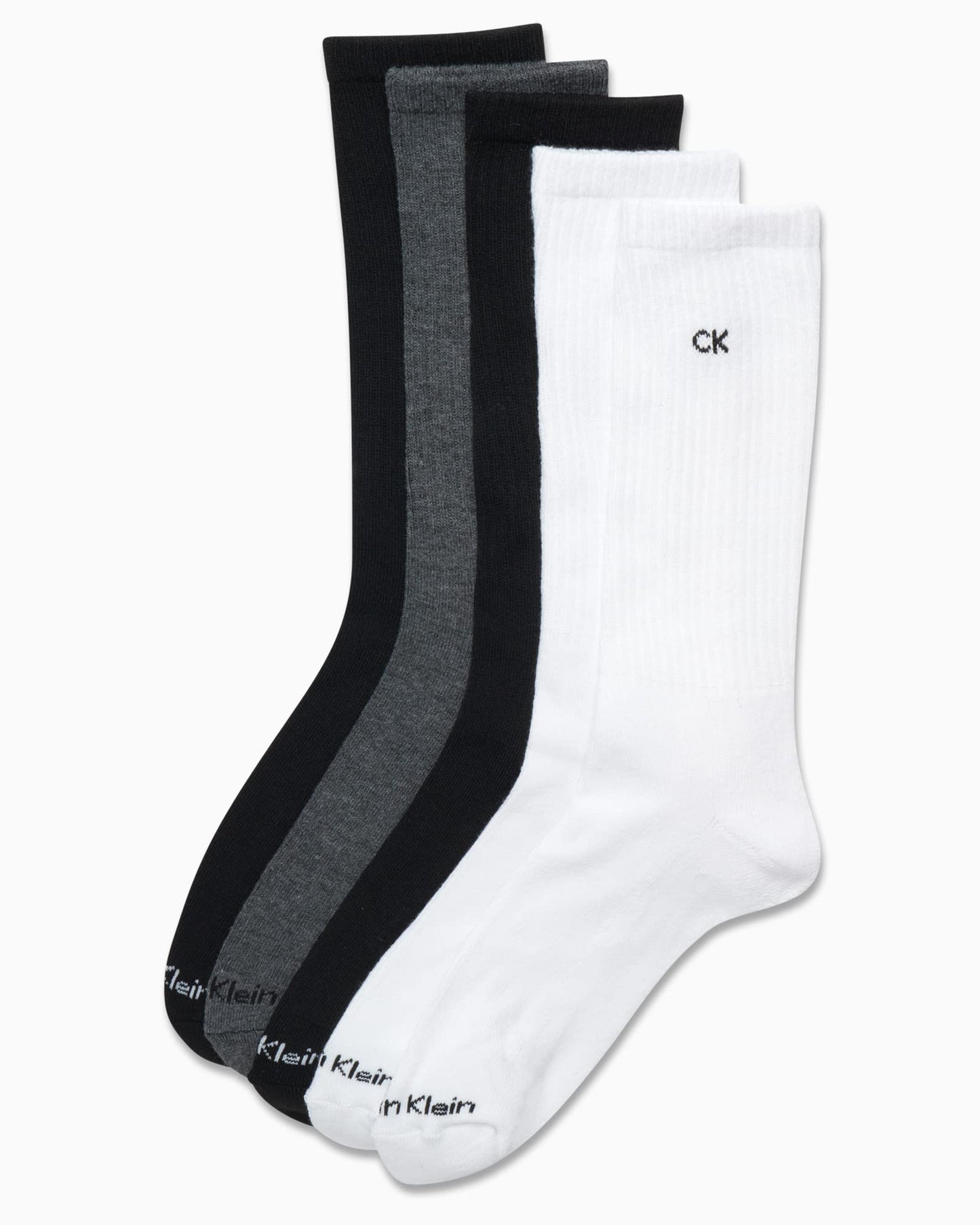 Calvin Klein Cushioned Crew Socks (5-Pair)