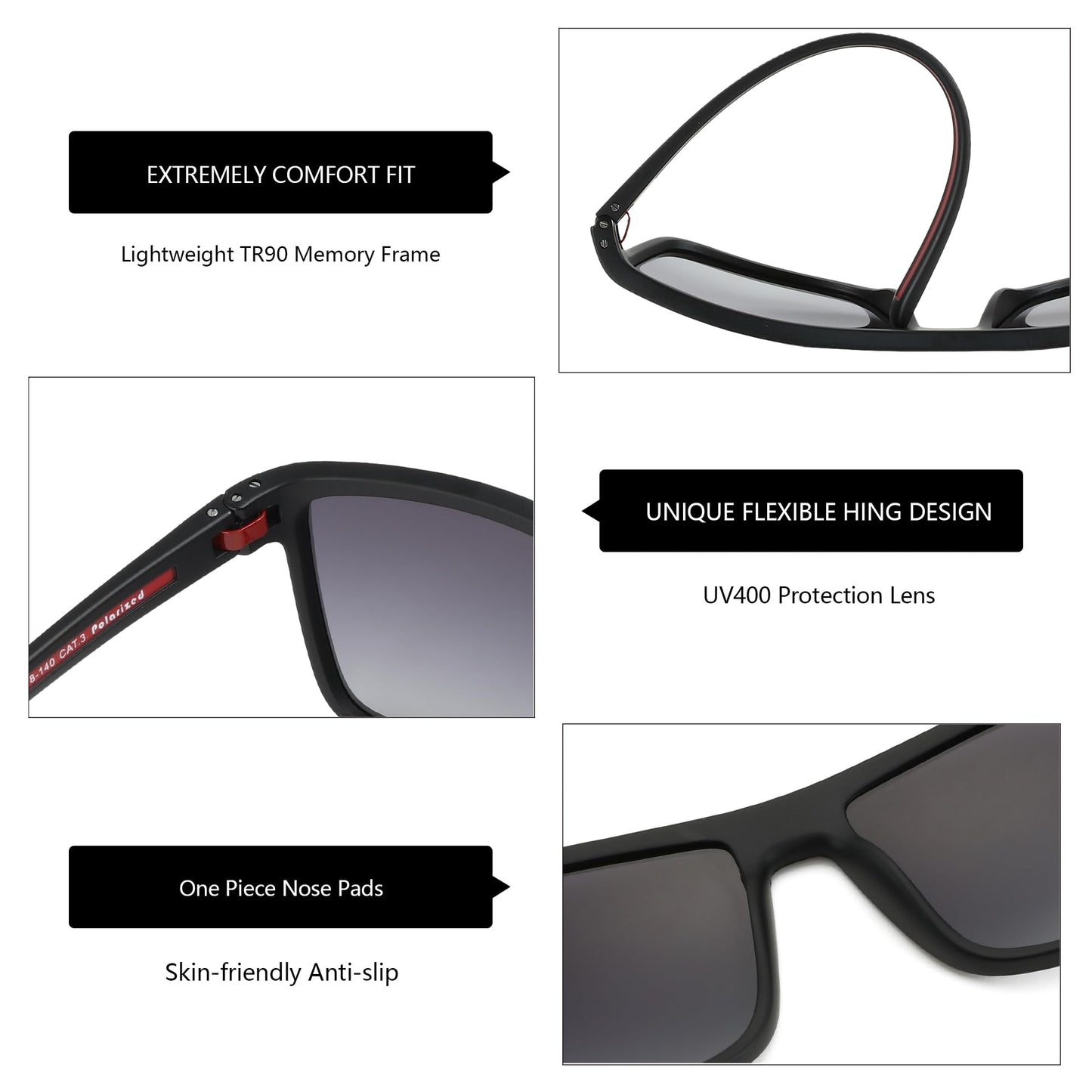 ZENOTTIC Polarized Sunglasses