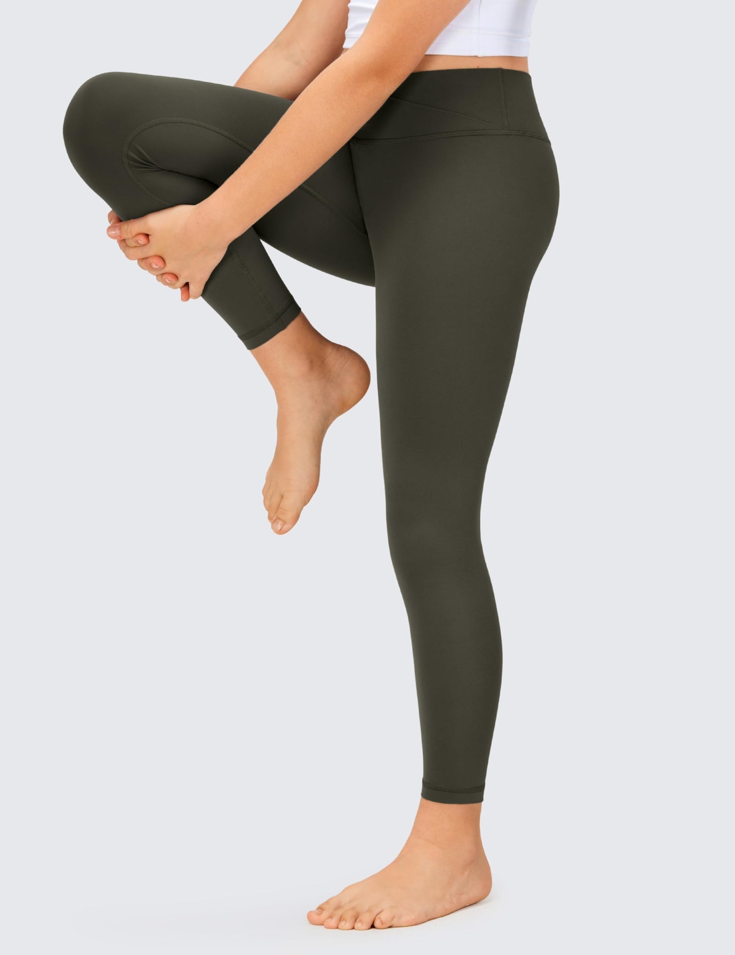 High Waist Crossover Yoga Pants