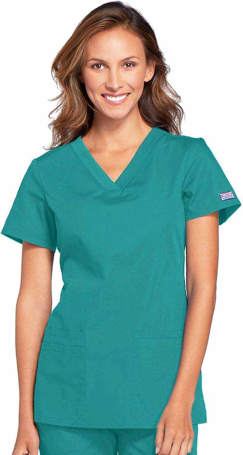 Cherokee V-Neck Scrub Top - 3 Pocket - Purcell's Clothing Company
