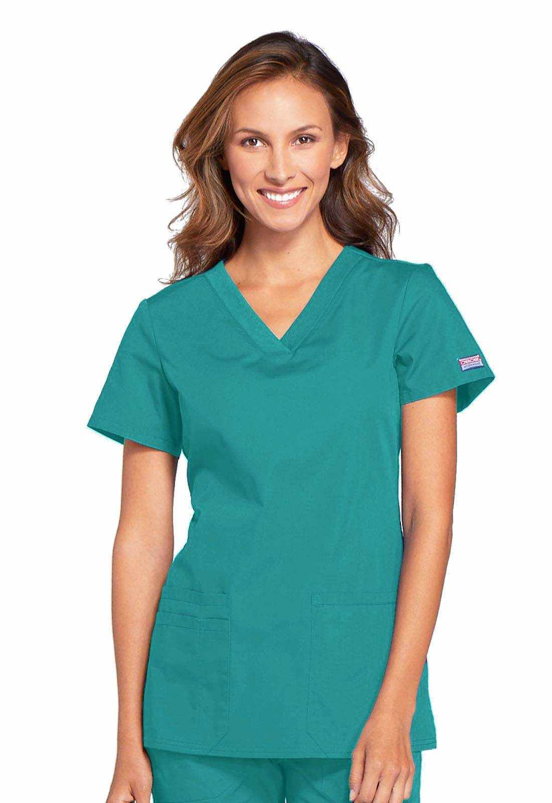 Cherokee V-Neck Scrub Top - 3 Pocket - Purcell's Clothing Company