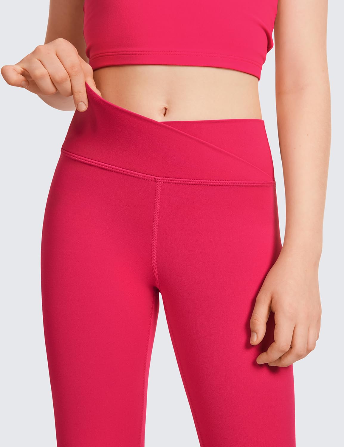 High Waist Crossover Yoga Pants