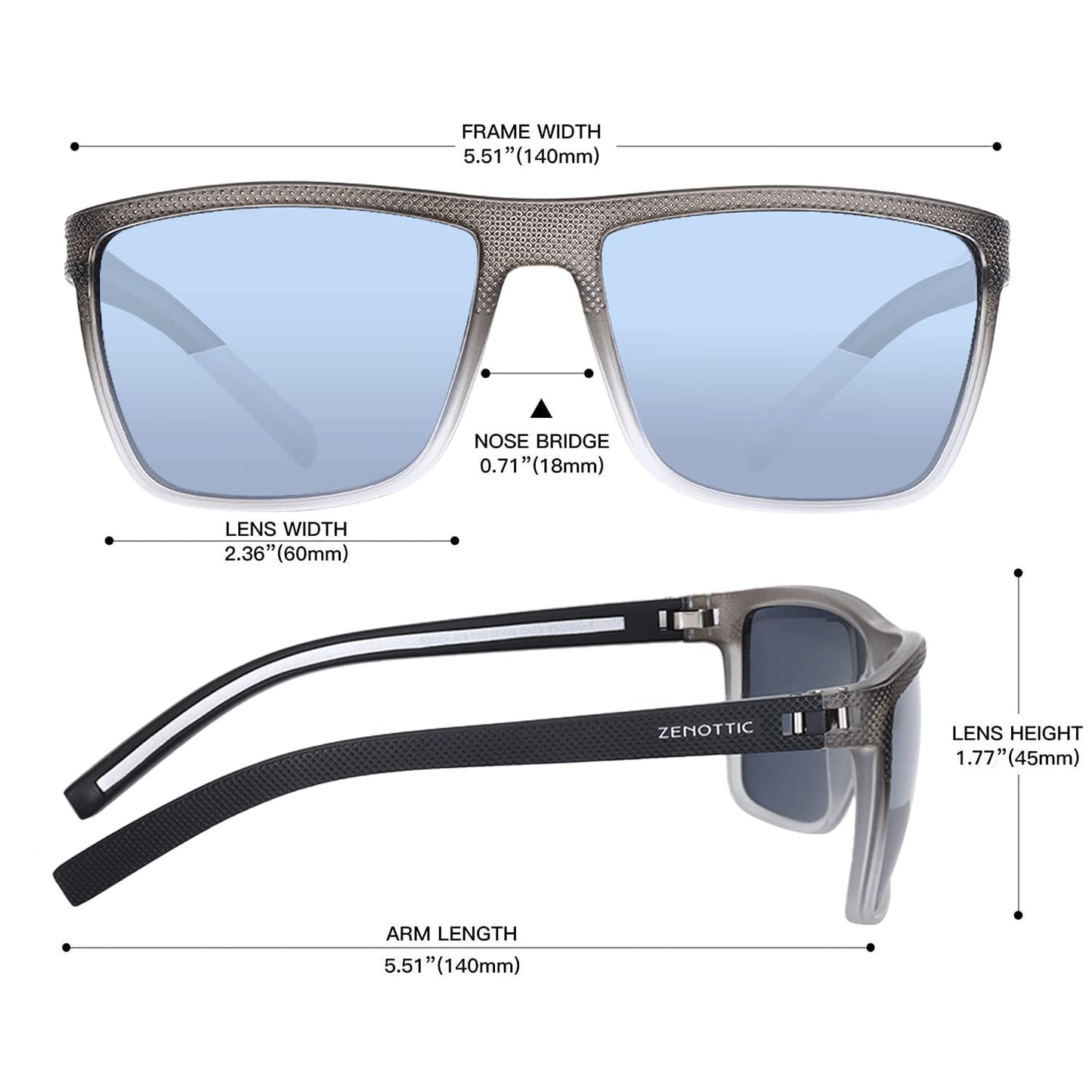 ZENOTTIC Polarized Sunglasses