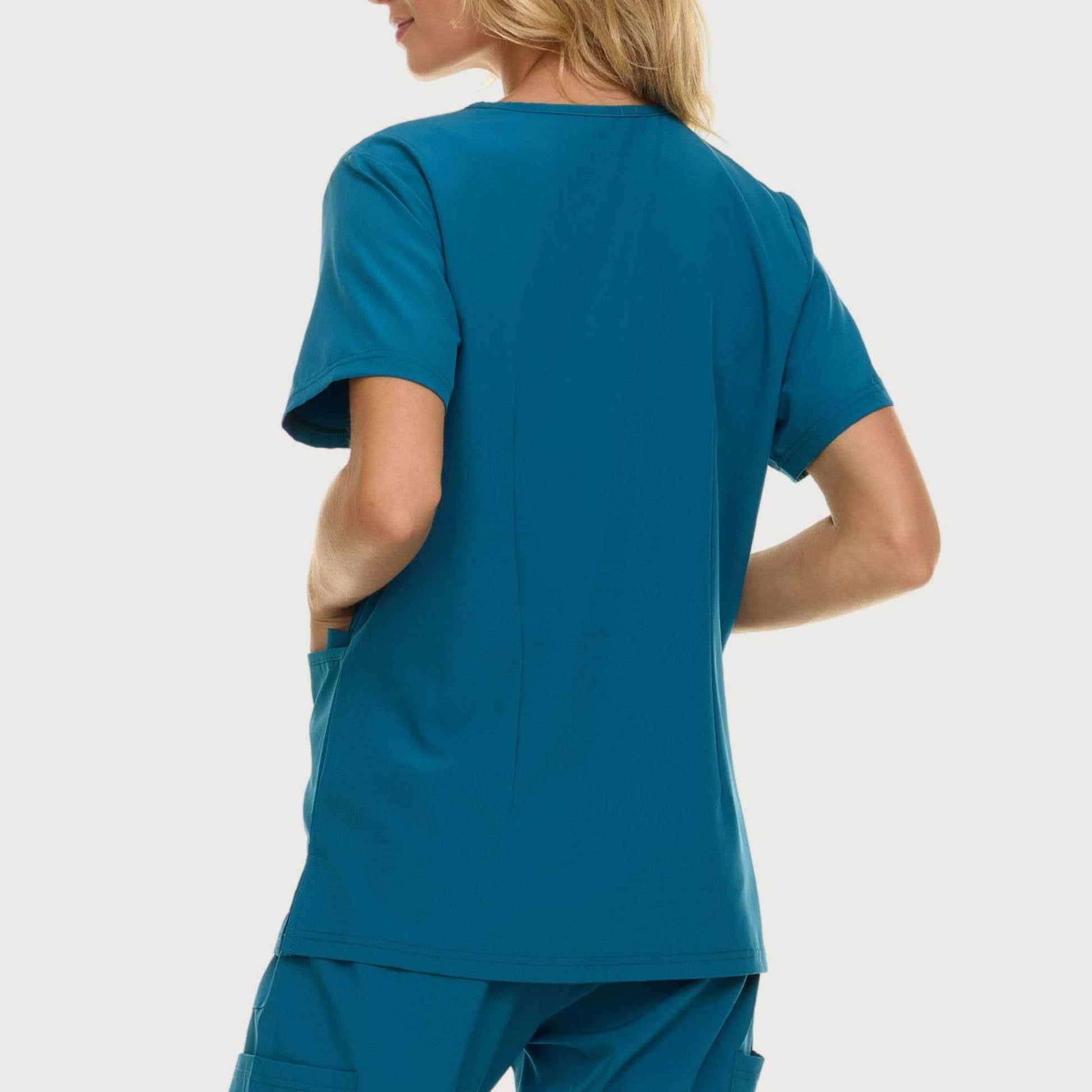 Nautica Scrub Top - V-Neck 3 Pocket - Purcell's Clothing Company