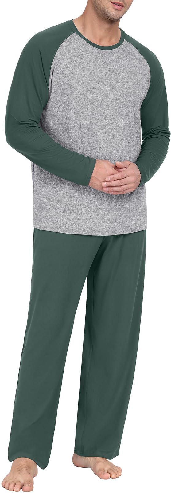 Long Sleeve Crewneck Pj Set