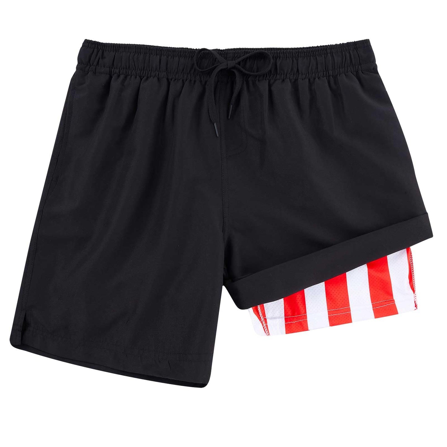 5.5" Inseam Anti-Chafe Swim Shorts