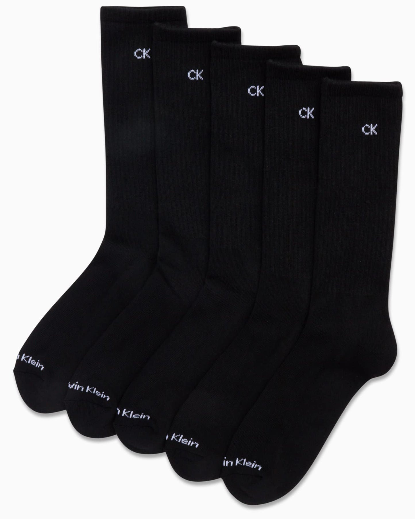 Calvin Klein Cushioned Crew Socks (5-Pair)