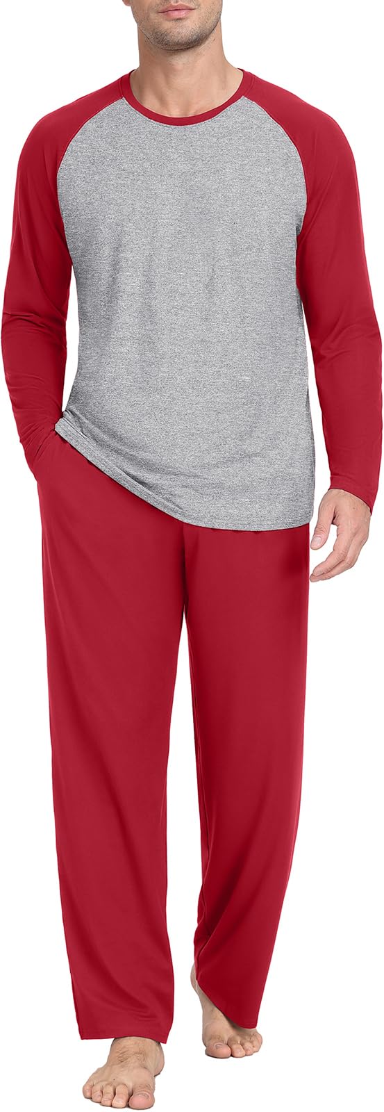 Long Sleeve Crewneck Pj Set