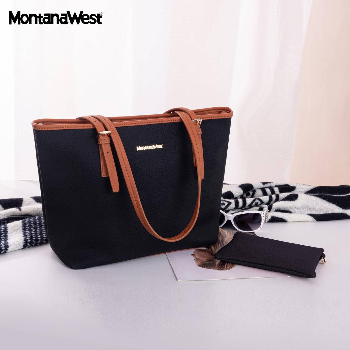 Montana West Tote Bag Vegan Leather