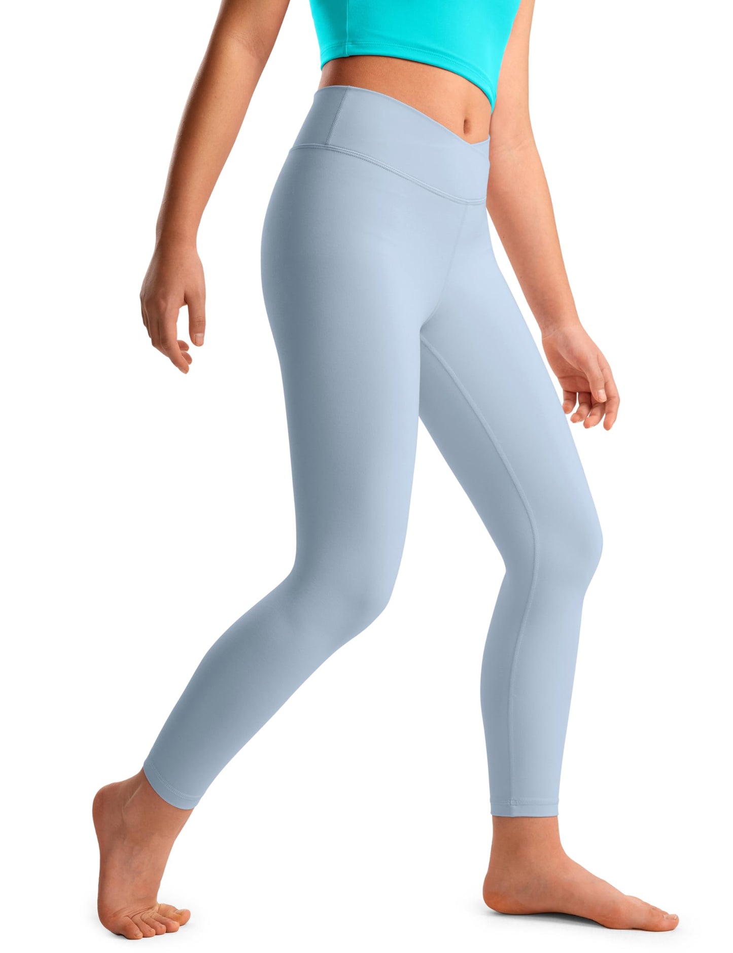 High Waist Crossover Yoga Pants