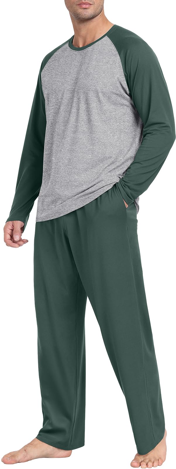 Long Sleeve Crewneck Pj Set