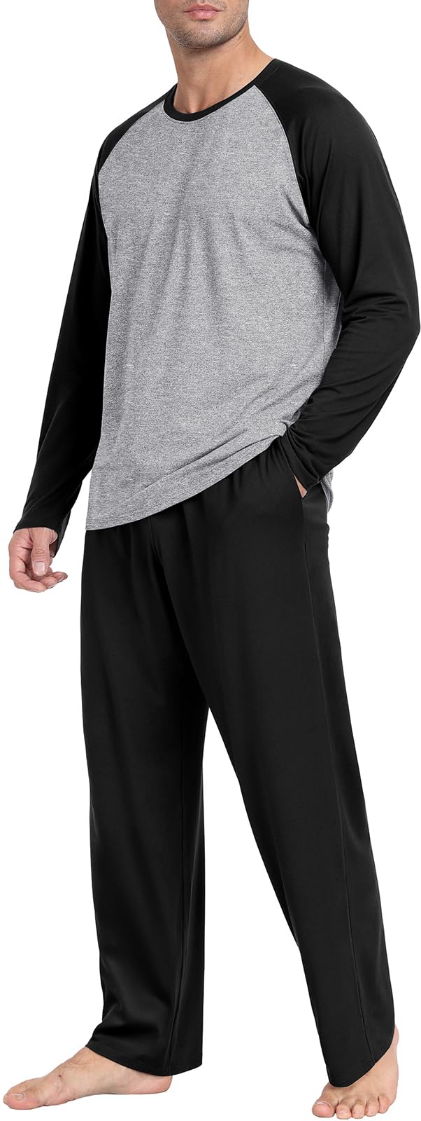 Long Sleeve Crewneck Pj Set