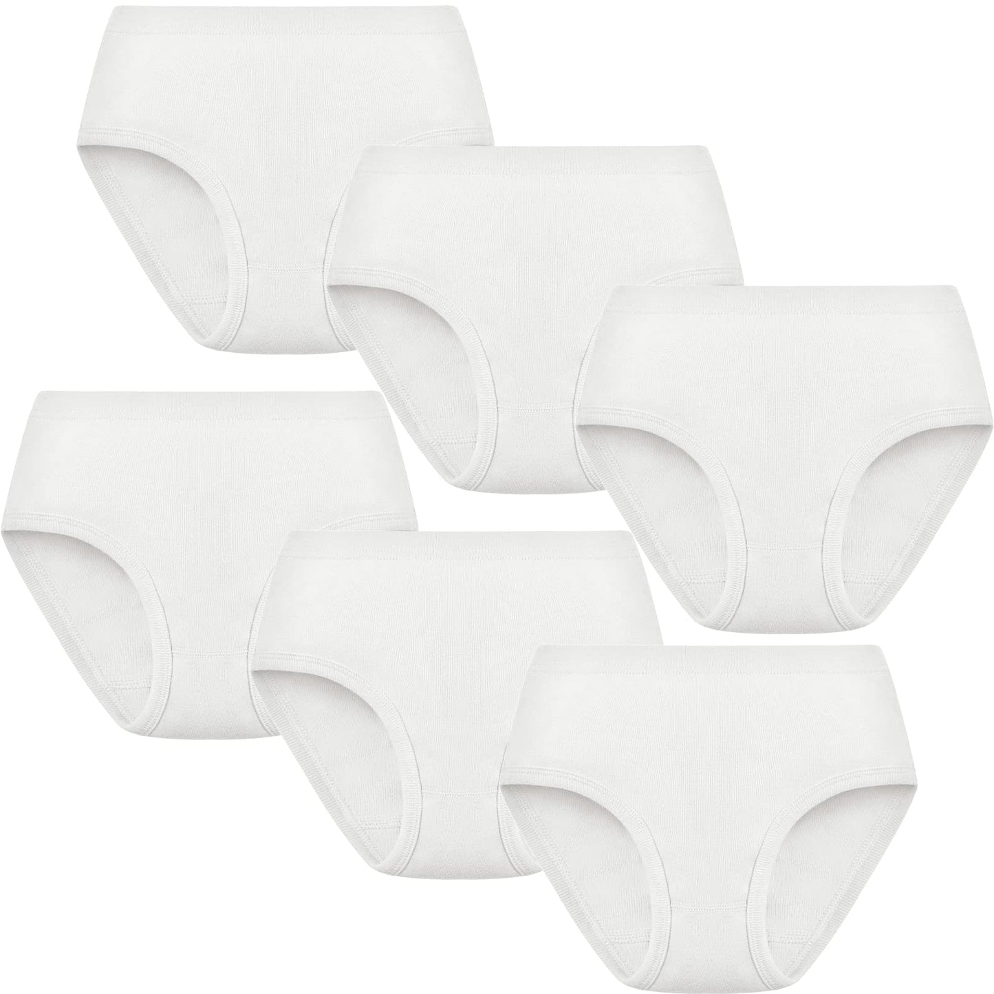 SYNPOS Toddler Soft Cotton Panties (6-Pack)