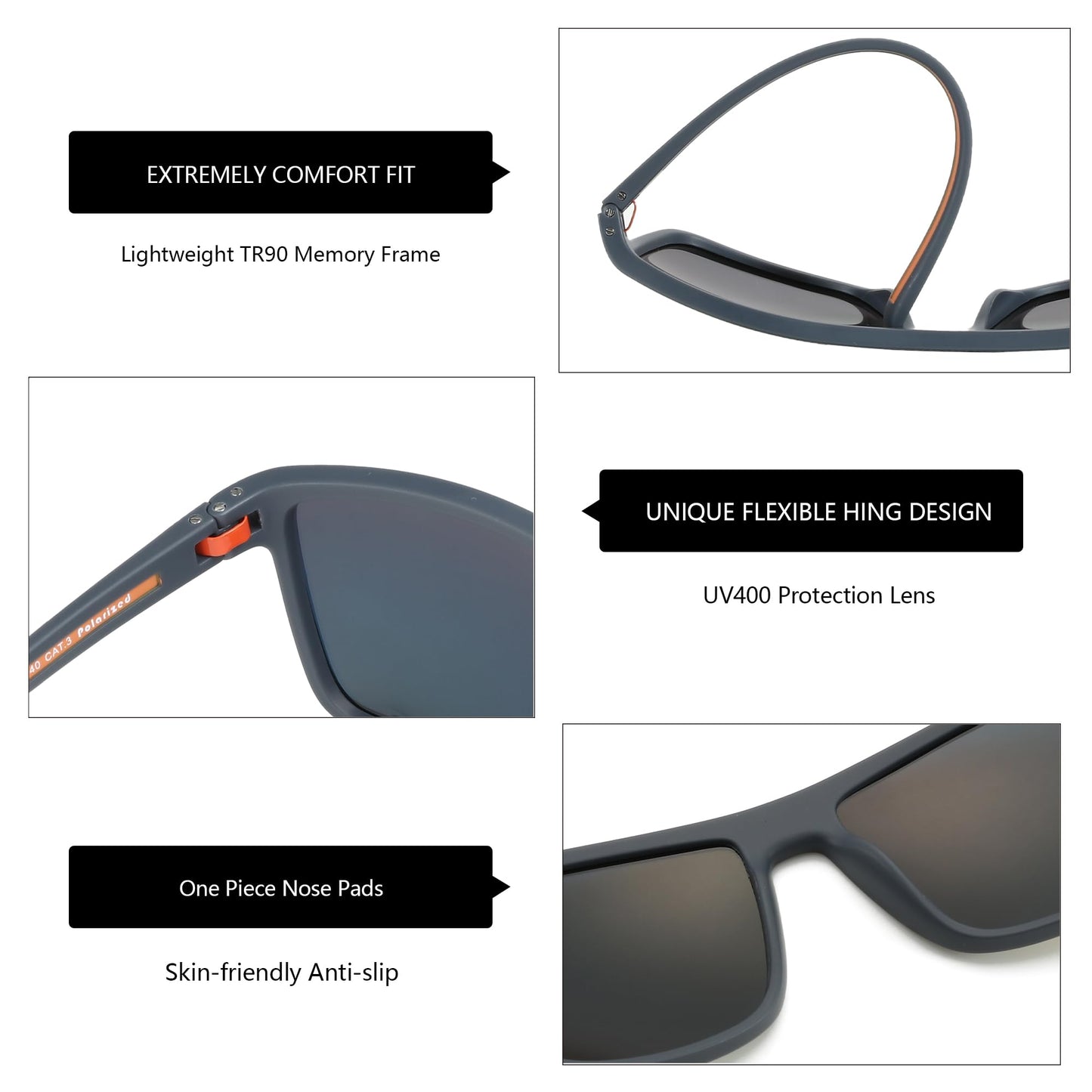 ZENOTTIC Polarized Sunglasses