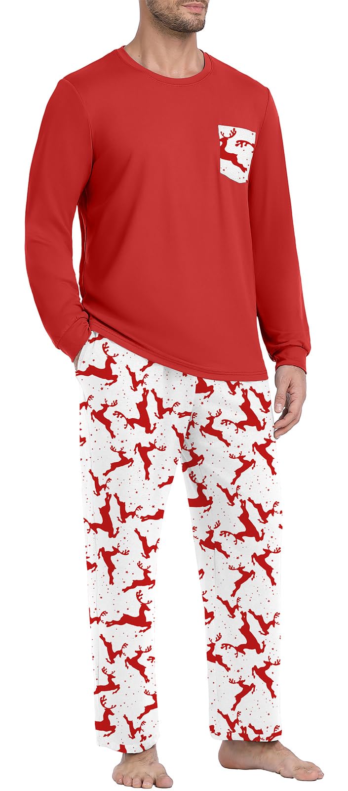 Long Sleeve Crewneck Pj Set