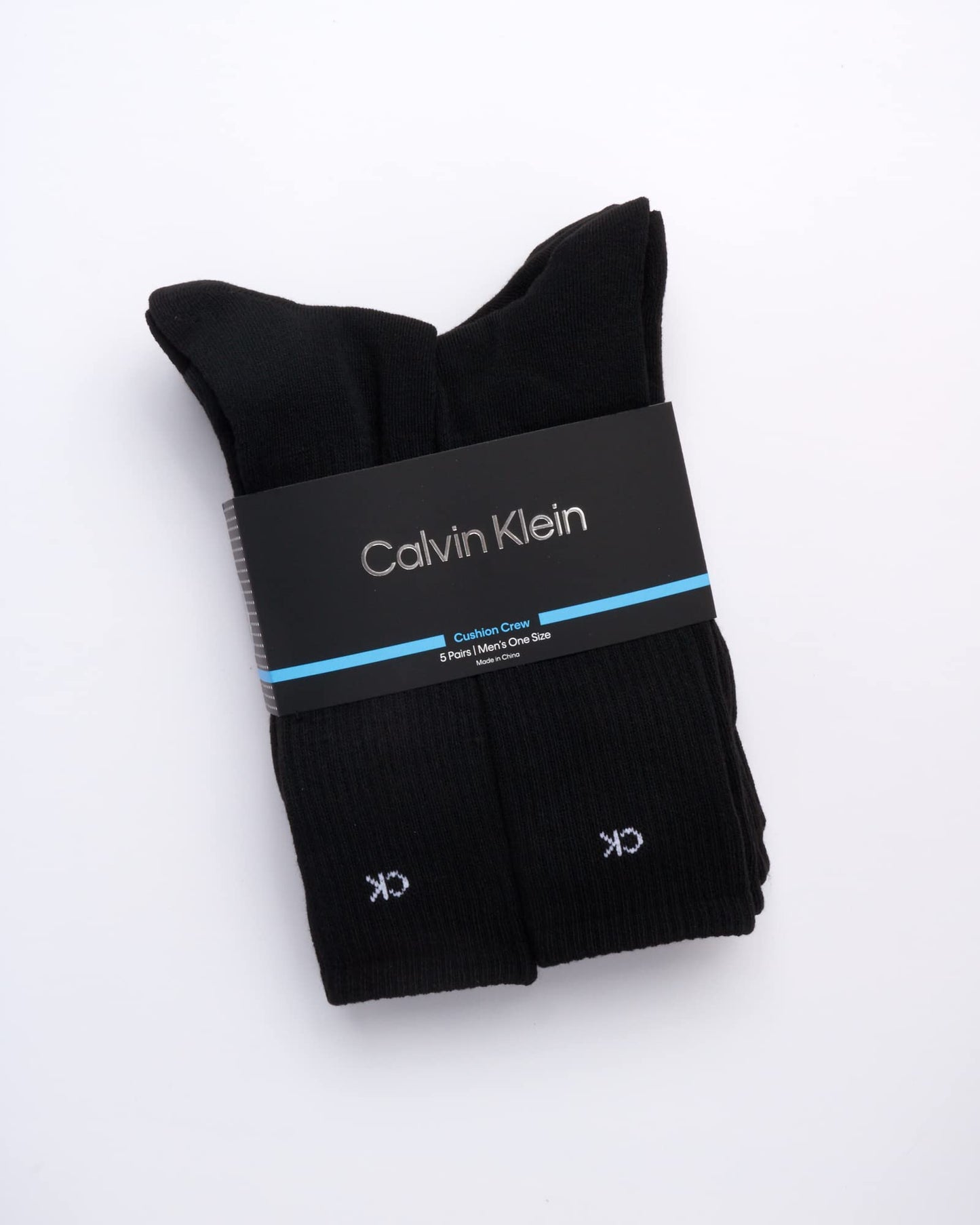 Calvin Klein Cushioned Crew Socks (5-Pair)