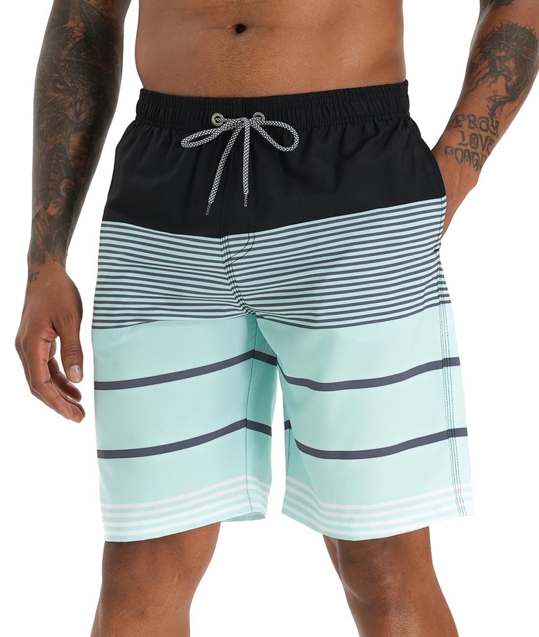 Trunks 9" Quick Dry Bathing Suit Big & Tall