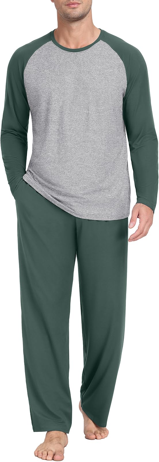 Long Sleeve Crewneck Pj Set