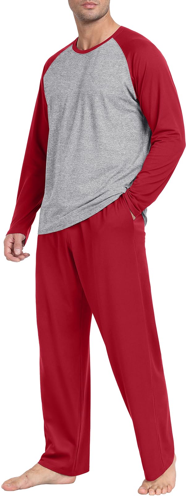 Long Sleeve Crewneck Pj Set