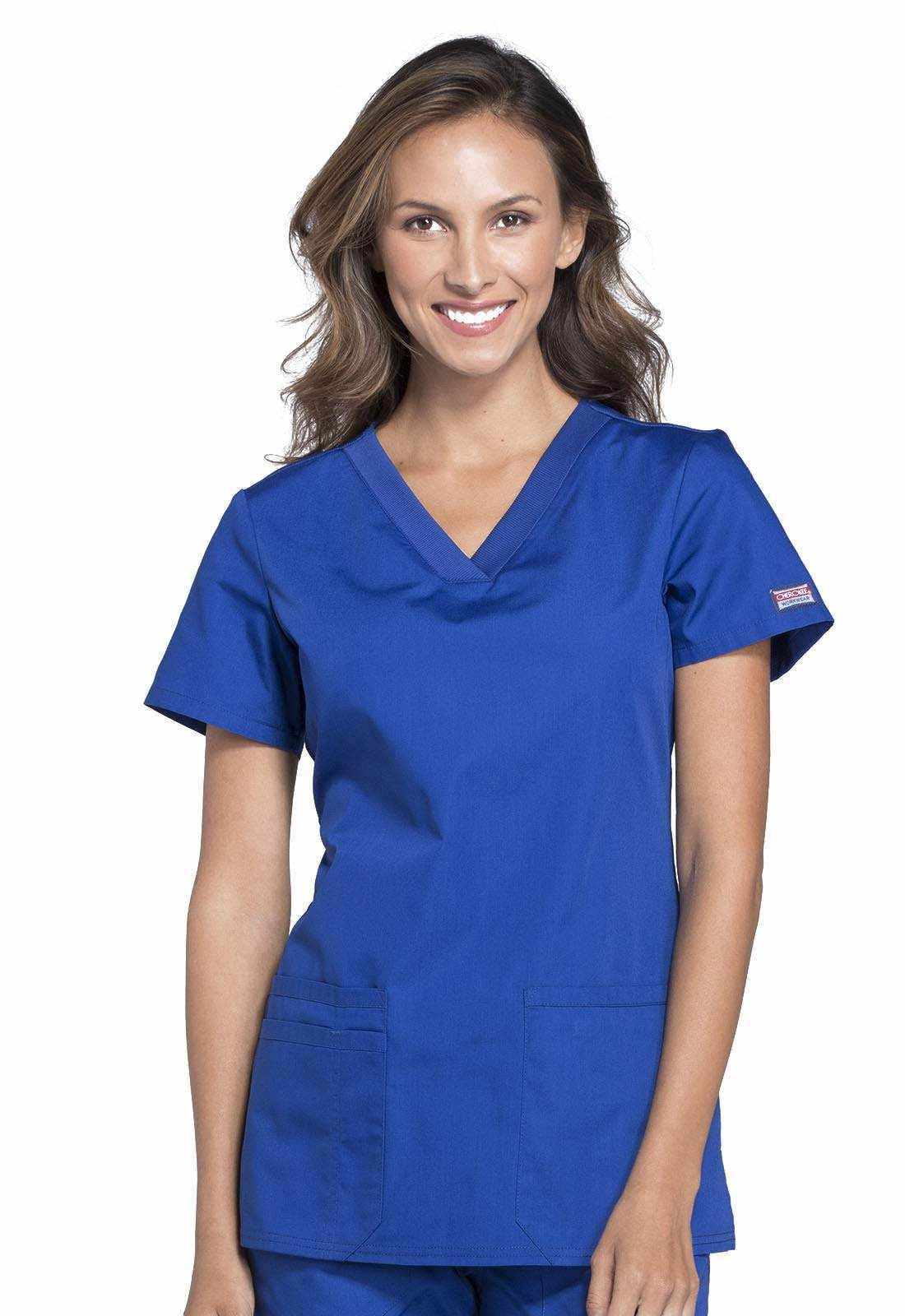 Cherokee V-Neck Scrub Top - 3 Pocket - Purcell's Clothing Company