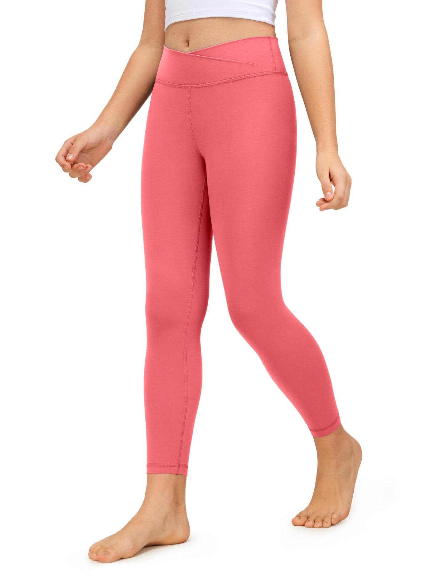 High Waist Crossover Yoga Pants