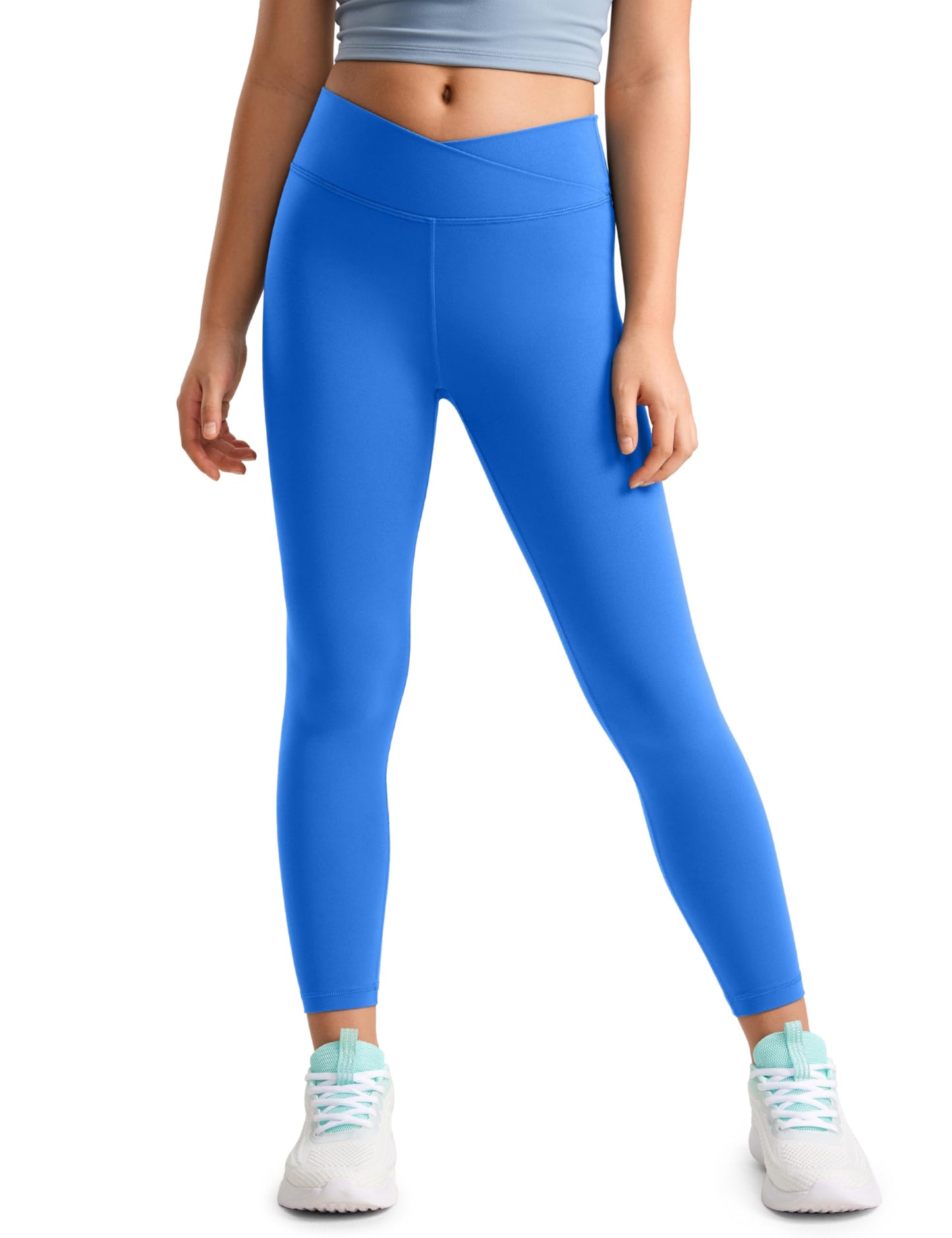 High Waist Crossover Yoga Pants