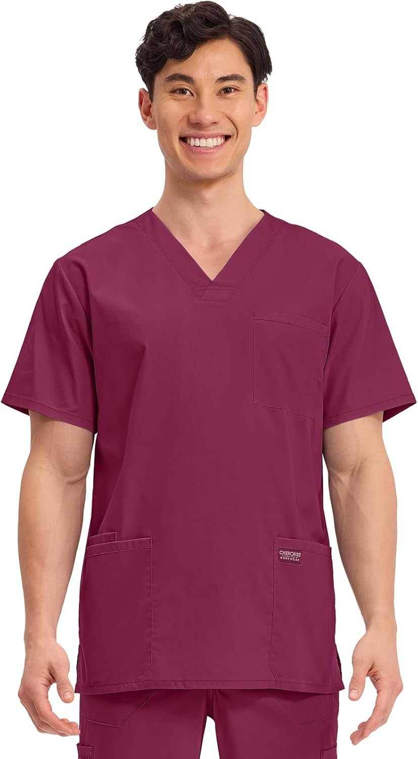 Cherokee V-Neck 4 Pocket Scrub Top - Purcell's Clothing Company
