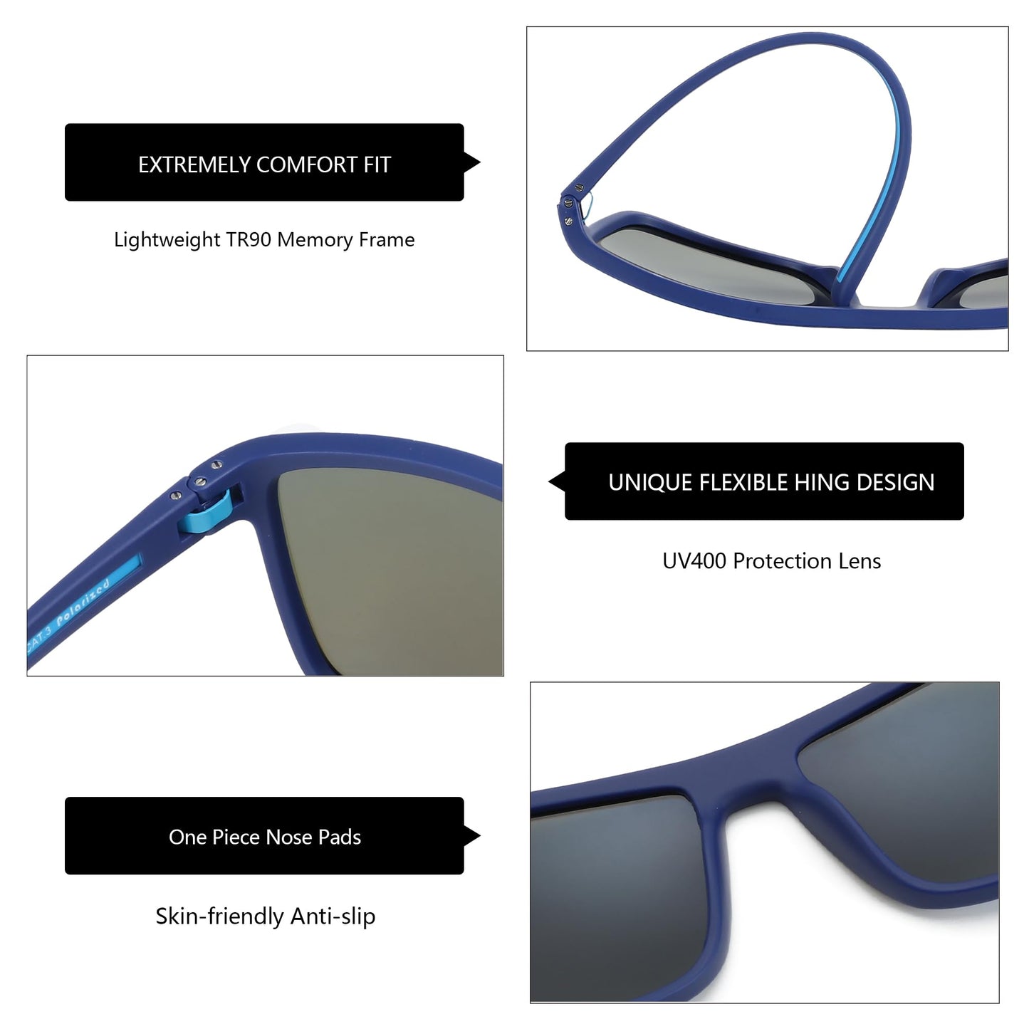 ZENOTTIC Polarized Sunglasses