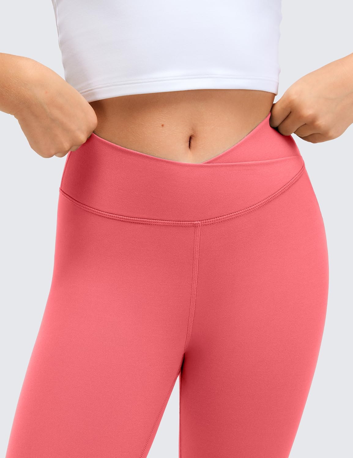 High Waist Crossover Yoga Pants