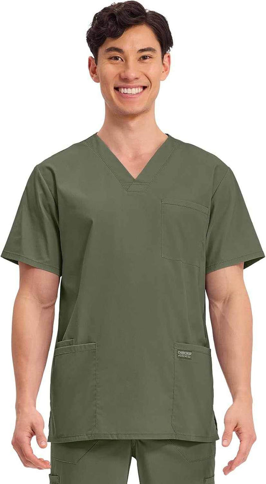 Cherokee V-Neck 4 Pocket Scrub Top - Purcell's Clothing Company