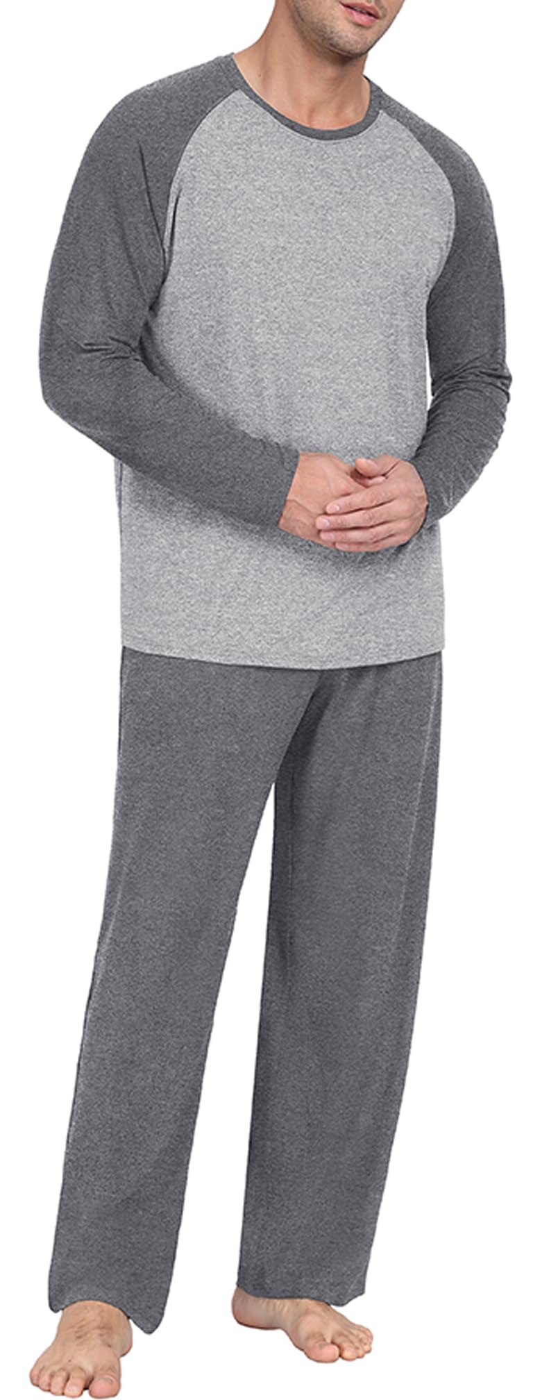 Long Sleeve Crewneck Pj Set