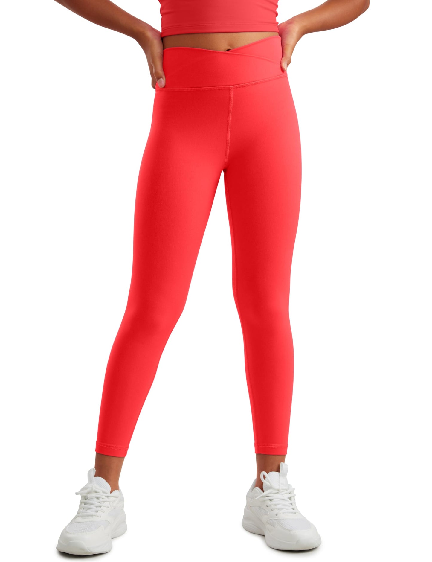 High Waist Crossover Yoga Pants