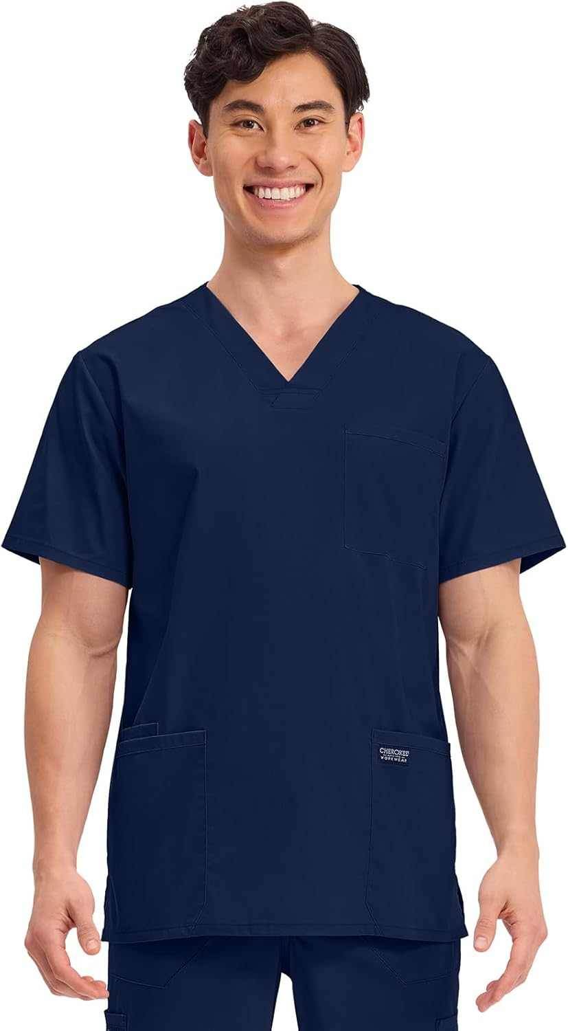 Cherokee V-Neck 4 Pocket Scrub Top - Purcell's Clothing Company