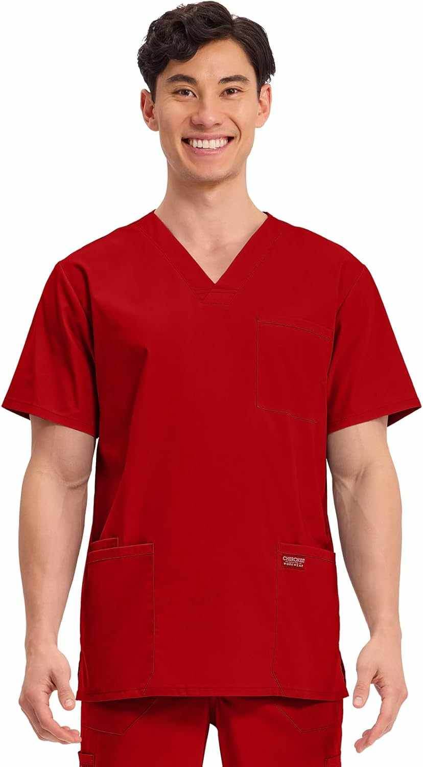 Cherokee V-Neck 4 Pocket Scrub Top - Purcell's Clothing Company
