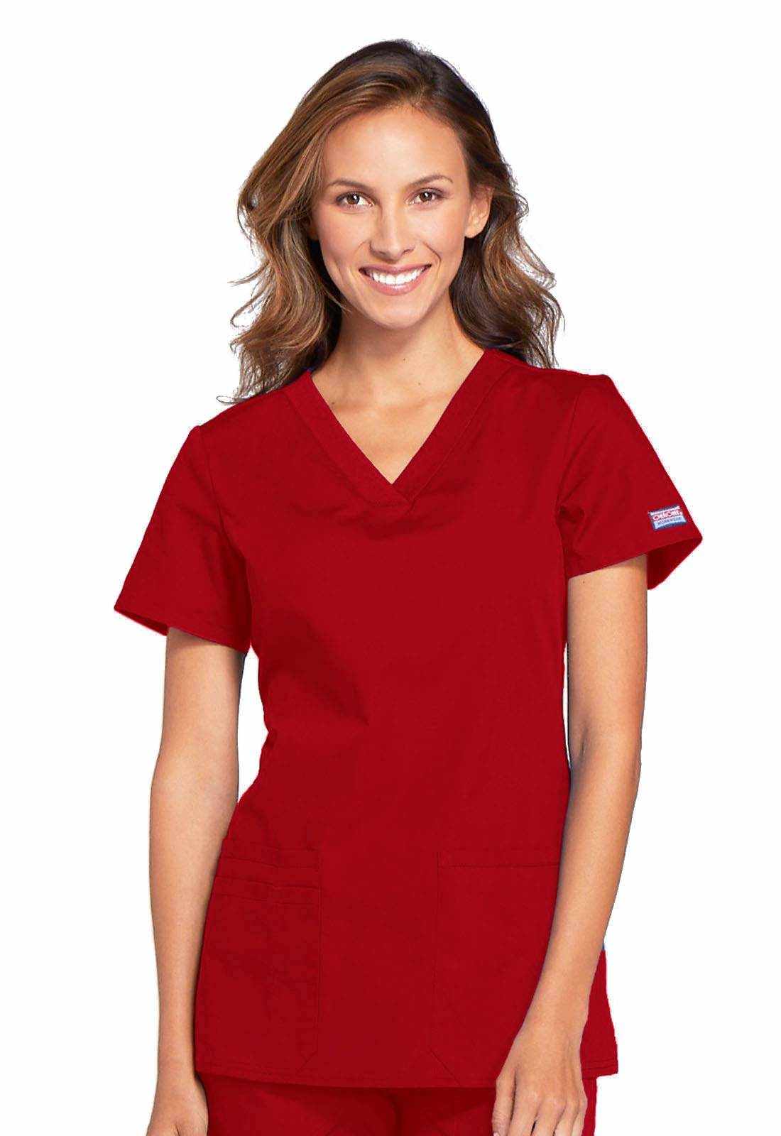 Cherokee V-Neck Scrub Top - 3 Pocket - Purcell's Clothing Company