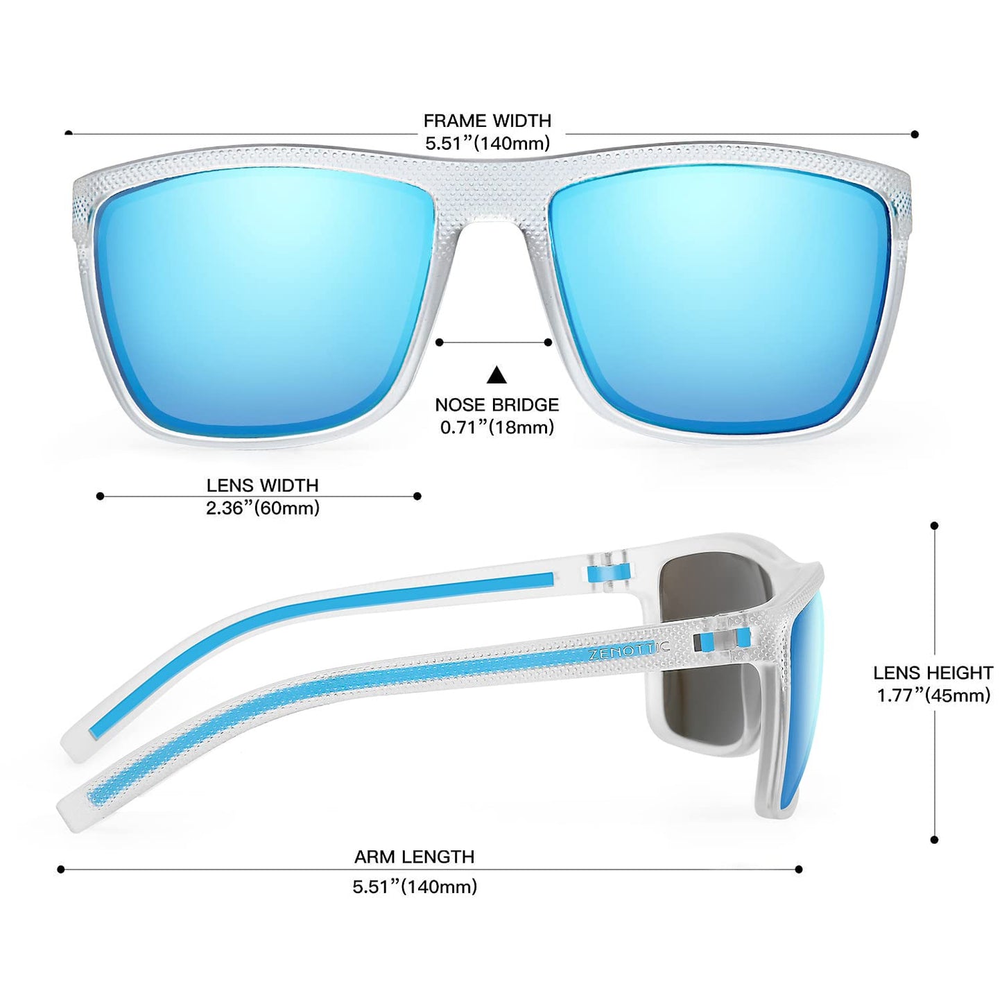 ZENOTTIC Polarized Sunglasses