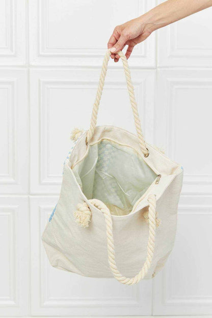 Justin Taylor Picnic Date Tassel Tote Bag - Purcell's Clothing Company