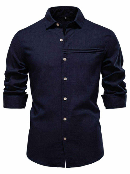 Down Collared Neck Shirt - Purcell's Clothing Company
