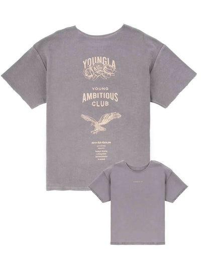 Graphic Round Neck Short Sleeve T-Shirt - Purcell's Clothing Company