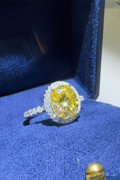 3 Carat Moissanite 925 Sterling Silver Ring - Purcell's Clothing Company