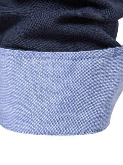 Solid Button Down Collared Neck Shirt - Purcell's Clothing Company